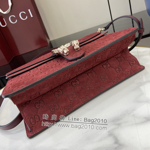 Gucci專櫃古馳經典Dionysus系列小號手提包女士肩背包 jh2352型號：813399